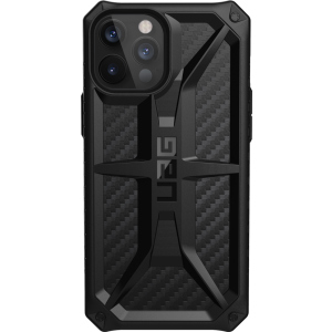 Панель UAG Monarch для Apple iPhone 12 Pro Max Carbon Fiber (112361114242) надійний