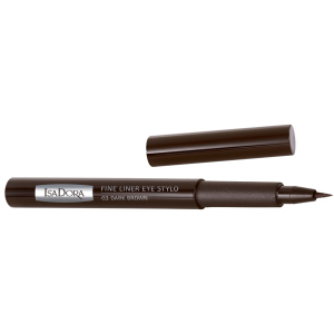 Подводка для глаз Isadora Fine Liner Eye Stylo №02 Dark Brown 1.1 мл (97317851128023)