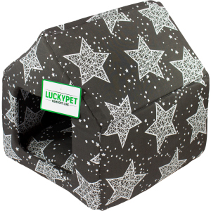 Домик для собак и кошек Lucky pet Джесси №1 30x33x33 см Серый (4820224210889) в Ровно