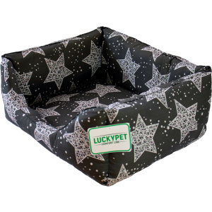 Лежак для собак и кошек Lucky pet Рей №3 50x65x23 см Серый (4820224210995) ТОП в Ровно