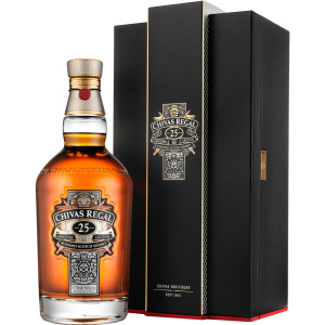 Віскі Chivas Regal 25 років витримки 0.7 л 40% у подарунковій упаковці (080432104040) (5000299284926) в Рівному