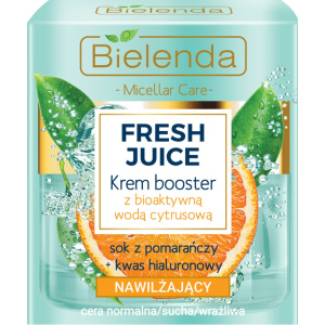 хороша модель Крем-бустер Bielenda Fresh Juice Зволожуючий із біоактивною цитрусовою водою 50 мл (5902169035990)