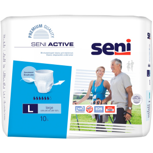 Подгузники-трусики для взрослых Seni Active Large 10 шт (5900516690915) ТОП в Ровно