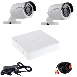 Комплект видеонаблюдения Hikvision Turbo HD-2W KIT в Ровно