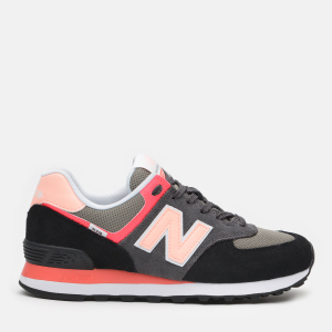 Кросівки New Balance WL574ST2 35.5 (6) 23 см Чорні з рожевим (195173226286) краща модель в Рівному