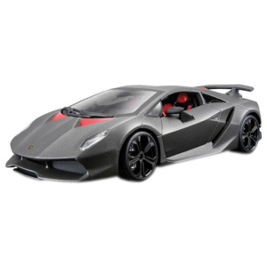 Автомодель Bburago (1:24) Lamborghini Sesto Elemento (18-21061) Сірий металік краща модель в Рівному