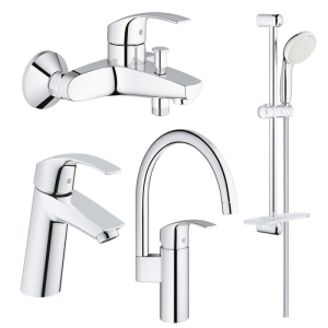 Набор смесителей Grohe Eurosmart M-Size (123248MK) рейтинг