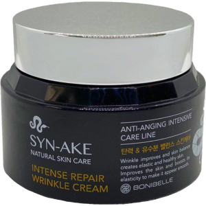 Крем для лица Bonibelle Змеиный Пептид Syn-Ake Intense Repair Wrinkle Cream 80 мл (8809474498113) надежный