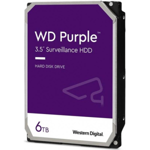 Накопитель HDD SATA 6.0TB WD Purple 5400rpm 128MB (WD62PURZ) в Ровно
