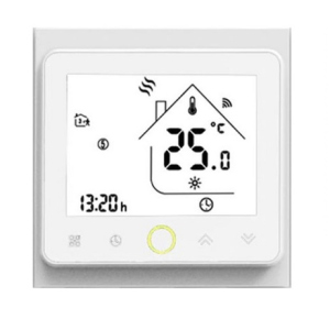 купить Терморегулятор In-Therm PWT-002 Wi-Fi White сенсорный программируемый для теплого пола