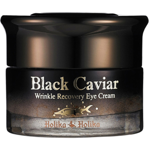 купить Антивозрастной крем для век Holika Holika Black Caviar Antiwrinkle Eye Cream с экстрактом черной икры 30 мл (8806334337612)