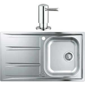 хороша модель Кухонна мийка GROHE K Series K 400 31566SD0 з дозатором Contemporary 40536000