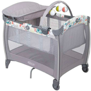 Манеж-кроватка Graco Contour Electra Patchwork (9D899PTWEU) ТОП в Ровно