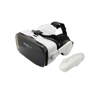 3D Очки виртуальной реальности с встроенными наушниками и пультом Authentic BoboVR Z4 White&Black (00505) в Ровно