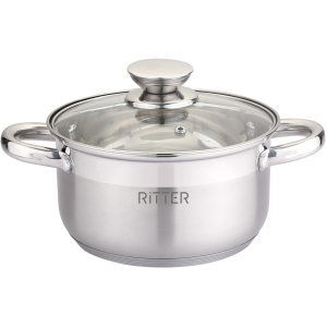 Каструля зі скляною кришкою Ritter 22 см (88-222-037) рейтинг