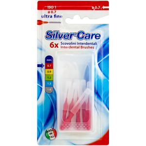 Міжзубні йоржи Silver Care 6 шт ультра-тонкі (8009315041212) краща модель в Рівному