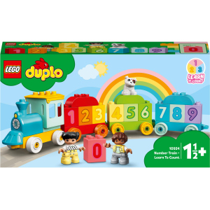 Конструктор LEGO DUPLO Поезд с цифрами — учимся считать 23 детали (10954) лучшая модель в Ровно