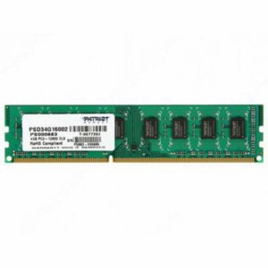 Модуль пам'яті для комп'ютера DDR3 4GB 1600 МГц Patriot (PSD34G16002) в Рівному