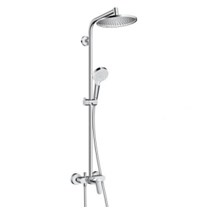 Душова система Crometta S Showerpipe 240 1jet зі Змішувач Hansgroheєм (27269000) в Рівному