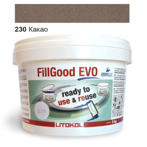 Полиуретановая затирка Litokol FillGood EVO 230 (Какао) 5кг. в Ровно