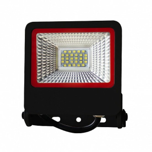 Світлодіодний прожектор EUROLAMP LED 20W 6500К (LED-FL-20(black)new) ТОП в Рівному