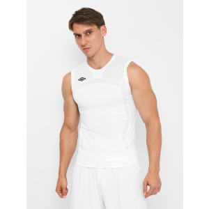 Майка Umbro Goal Poly Sleeveless Tee U93119096 158-164 см Біла (5052137095256)