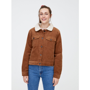 Куртка вельветова Pull &amp; Bear 9714/376/716 S Коралова (09714376716021) ТОП в Рівному