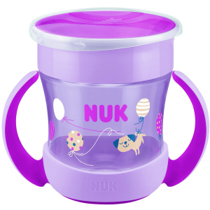 Поильник Nuk Evolution Mini Magic 160 мл Фиолетовый (4008600351832)