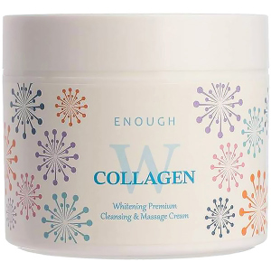 Массажный крем для лица Enough W Collagen Whitening Premium Cleansing & Massage Cream 300 г (8809107350771) в Ровно