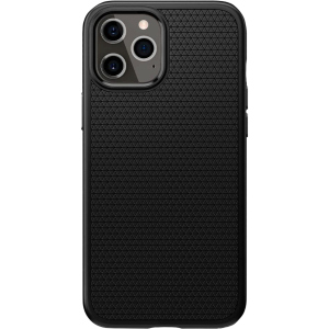 Панель Spigen Liquid Air для Apple iPhone 12/12 Pro Matte Black в Рівному