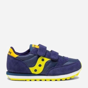 Кросівки дитячі Saucony Jazz Double Hl SK264787 35 (1.5) Navy/Green/Yellow (194917114278) ТОП в Рівному