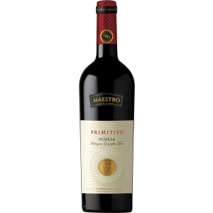 Вино Maestro "Primitivo" Puglia червоне сухе 0.75 л 13% (8008900006797) краща модель в Рівному