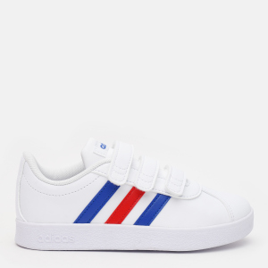 Кеди дитячі Adidas Vl Court 2.0 Cmf C FY9273 30 (18.5) Ftwwht/Royblu/Vivred (4064037555854) в Рівному