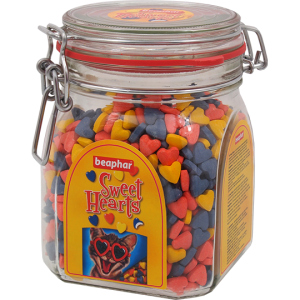 Витаминизированное лакомство Beaphar Sweet Hearts для кошек 1500 шт (10675) (8711231106752) ТОП в Ровно