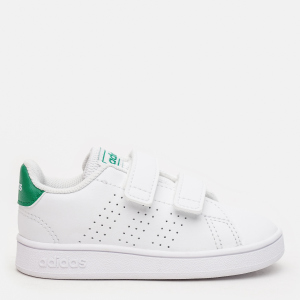 Кеды детские Adidas Advantage I EF0301 27 Ftwwht/Green/Gretwo (4061622828133) лучшая модель в Ровно