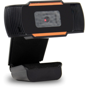 Веб-камера OKey WebCam HD 720P Black/Orange (WB100) лучшая модель в Ровно