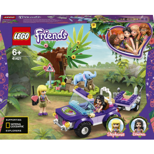 Конструктор LEGO Friends Джунгли: спасение слонёнка 203 детали (41421) лучшая модель в Ровно