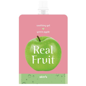 Питательный гель Skin79 Зеленое яблоко Real Fruit Soothing Gel Green 300 г (8809393404448) ТОП в Ровно