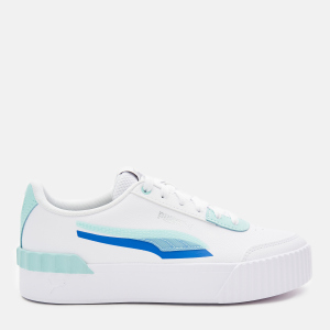 Кеды Puma Carina Lift Shadow 38191502 38.5 (5.5) 24.5 см Puma White-Eggshell Blue (4063699818697) ТОП в Ровно