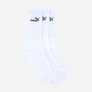 купить Набор носков Puma Regular Crew 3pack 88329602 39-42 3 пары Белый (8713537310543)