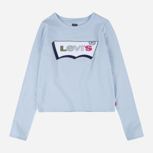 Футболка з довгими рукавами дитяча Levi's Lvg Long Slv Baby Tee Shirt 3ED492-K1H 110 см Синя (3665115437522)