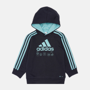 купити Худі дитяче Adidas U Mnstr Hd GS2171 134 см Legink/Minton (4064054495454)