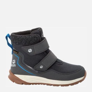 Ботинки Jack Wolfskin Polar Bear Texapore Mid Vc K 4036162-6354 28 (10UK) Темно-Серый/Синий (4060477695136) лучшая модель в Ровно