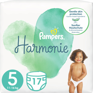 Подгузники Pampers Harmonie Размер 5 (11-16 кг) 17 шт (8006540156315) в Ровно