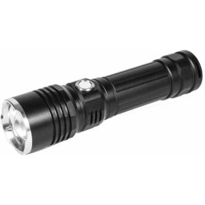 Фонарь ручной Quantum QM-FL1020 10W LED c zoom-фокусом перезарядный с USB серия Solid Черный (4770050059117) рейтинг