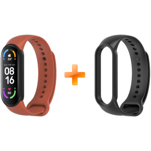 Xiaomi Mi Band 6 MiJobs Dual Color Orange/Black (MJ6-DSS014OB) лучшая модель в Ровно