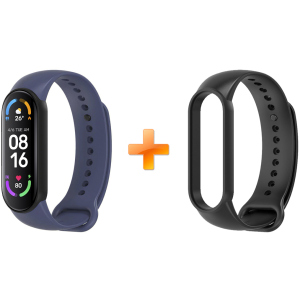 Xiaomi Mi Band 6 MiJobs Dual Color Dark Blue/Black (MJ6-DSS016DBB) ТОП в Рівному