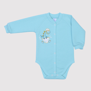 Боді утеплене Baby Veres 102.101-13-4910 Blue Tint 74 см М'ятне (2000994470153) ТОП в Рівному