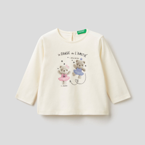 хороша модель Футболка з довгими рукавами United Colors of Benetton 3ATNC15G4.P-036 98 см (8033379536971)