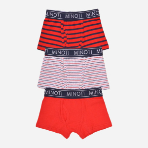 купити Трусики-шорти Minoti 7B BRIEF 2 35096JNR 122-128 см 3 шт Червоні (5059030615659)